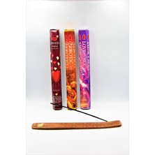 My Home Hediyelik 3 Paket (60 Adet) Tütsü 1 Adet Kayık Tütsülük Seti