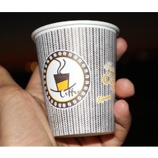 Aygün Cup Excodi Cup Aygün Cup 7 Oz Karton Bardak 180 ml - 200'LÜ Otomat Bardağı ( Gri )