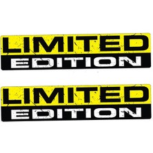 Tsc Limited Edition Sınırlı Sayıda Sticker Yapıştırma 15 cm x 3 cm