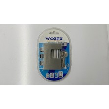 Worex Yandan Kayar Pimli Asma Kilit Gri 80 mm