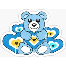 Tsc Nazar Sticker Yapıştırma Etiket Leptop Araba Cam Md4 17 cm