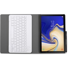 Zsykd A720 Galaxy Tab S5E T720 Için Bluetooth Klavye ve Kılıf (Yurt Dışından)