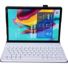 Zsykd A307 Galaxy Tab A 8.4 T307 Için Bluetooth Klavye ve Kılıf (Yurt Dışından)