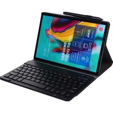 Zsykd A307 Galaxy Tab A 8.4 T307 Için Bluetooth Klavye ve Kılıf (Yurt Dışından)