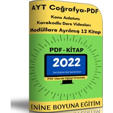 Enine Boyuna Eğitim AYT Coğrafya Hazırlık Kitabı (500 Sayfalık Pdf)