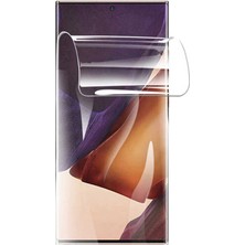 Nevarium Samsung Galaxy Note 20 Ultra Ekran Koruyucu Kavisli Cam Tam Kaplayan Polymer Nano