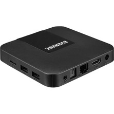 Everest EV-TB30 Amlogic905W Işlemci 2G RAM+16 Dahili Hafizasi Wifi+ Quad core ARM Cortex-A53 Kumandalı Android TV Box
