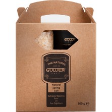 Golden Salt Premium Sarı Tuz, Altın Tuz, Hamo Tuzu ve Seramik Tuz Öğütücüsü 500 gr