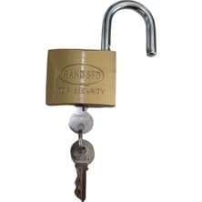 Hand Sfd Asma Kilit 63 mm Sarı Küpe Kilit