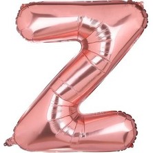 Eğlence Marketi 34'' 80 cm Rose Gold Bronze Folyo Harf Balon Z