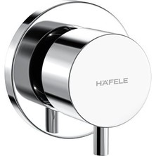 Hafele Ankastre Stop Valf, Krom, Ø50 mm