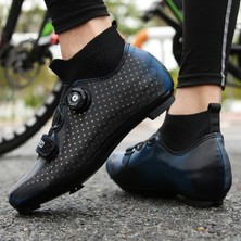 Kın Mavi Bisiklet Ayakkabısı (Yurt Dışından)