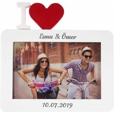 Hediye Rengi Isme Özel Resim Çerçevesi