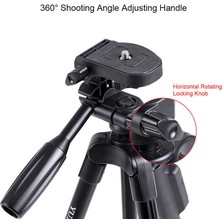 Asfal Yunteng 5208 Bluetooth Uzaktan Kumanda + Taşıma Çantalı Telefon ve Kamera Uyumlu 125 cm Tripod