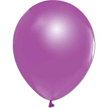 Benim Marifetlerim Metalik Lila Balon 12 Inch 10 Adet
