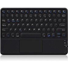 TahTicMer Lenovo Tab M10 TB-X605 Bluetooth Klavye Touchpad Wifi Kablosuz Q Klavye 10.1 Inç