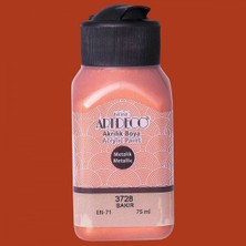 Artdeco  Metalik Akrilik Boya  75 ml  Bakır 3728
