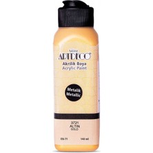 Artdeco  Metalik Akrilik Boya  140 ml  Altın 3721