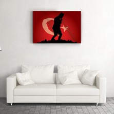 Srd Concept Atatürk Kocatepe Cam Tablo-Atatürk Tablosu