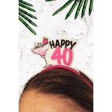 Pekshop Happy 40 Taç, 40 Yaş Doğum Günü Tacı