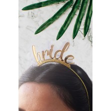 Pekshop Altın Bride Taç, Gelin Tacı