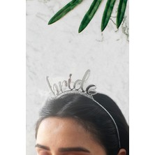 Pekshop Gümüş Bride Tac, Gelin Tacı