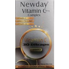 Newday Vitamin C Complex 30 Kapsül 8681227011639