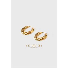 Jewel Flora Gold Altın Kaplama Küpe