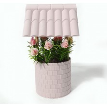 Hediye Kesesi Kuyu Model Saksıda Dekoratif Çiçek