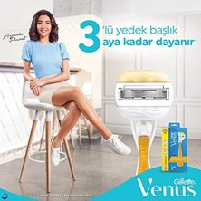 Gillette Venus  Gillette Venus Comfortglide Olay Kadın Tıraş Makinesi Plus 2 Yedek Tıraş Bıçağı  Tı