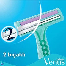 Gillette Venus  Gillette Simply Venus 2 Kullan At Kadın Tıraş Bıçağı 2'li  Tıraş Bıçağı