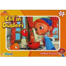 Adeland Trt Çocuk Elif'in Düşleri Frame Puzzle/yapboz 24 Parça