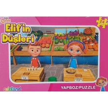 Adeland Trt Çocuk Elif'in Düşleri Frame Puzzle/yapboz 24 Parça