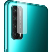 Bufalo Huawei P Smart 2021 Kamera Lens Koruyucu Nano Cam Şeffaf Tam Kaplama