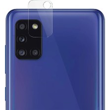 Bufalo Samsung Galaxy A21S Kamera Lens Koruyucu Nano Cam Şeffaf Tam Kaplama
