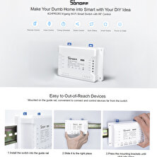 Sonoff 4ch R3 4-Gang Wi-Fi Dıy Akıllı Anahtar (Yurt Dışından)