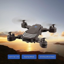LBQ-2021 Yeni Rc Drone LS11PRO Wifi Fpv ile 4 K Hd Kamera (Siyah)
