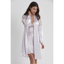 Pierre Cardin Saten Altılı Çeyiz - Seti 6955 Viola