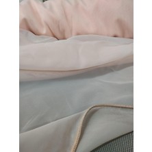 Ran Perde Düz Dökümlü Tül Perde - Pudra Pembe
