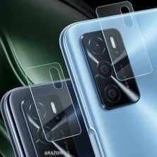 Arazon Oppo A16 Esnek Nano Cam Kamera Koruyucu 2 Adet