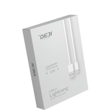 Deji iPhone 5/5s/SE Şarj ve Data Kablosu Lightning Siyah 1.2M