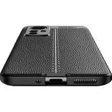 GZPLZ Xiaomi Mi 12 5g Litchi Doku Tpu Darbeye Dayanıklı Telefon Kılıfı Mavi (Yurt Dışından)