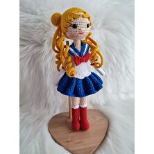 Toys City Sailor Moon Ay Savaşçısı Örgü Oyuncak