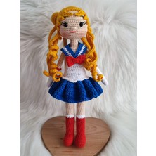 Toys City Sailor Moon Ay Savaşçısı Örgü Oyuncak
