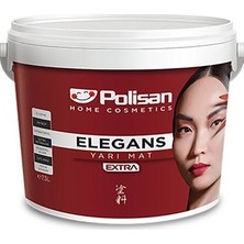 Polisan Elegance Elegans Extra Yarı Mat 15 Lt (Tüm Renkler)