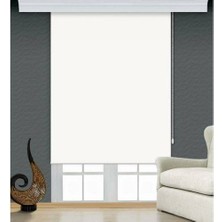 Story Perde Düz Beyaz Güneşlik Stor Perde