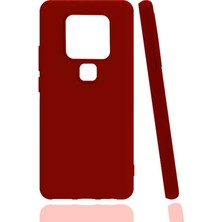 Tekno Grup Tecno Camon 16 Kılıf Kamera Korumalı Mat Premium Silikon Kılıf Kırmızı Kırmızı