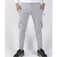 Black Steel Yanları Kargo Cepli Düz  EŞOFMAN-8820