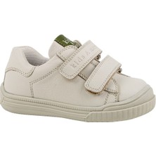 Kids A More Dream Çift Cırtlı Deri Unisex Çocuk Ayakkabı Bej