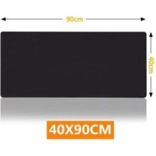 Game-X Xxl 90X40 cm Oyuncu Mousepad Siyah